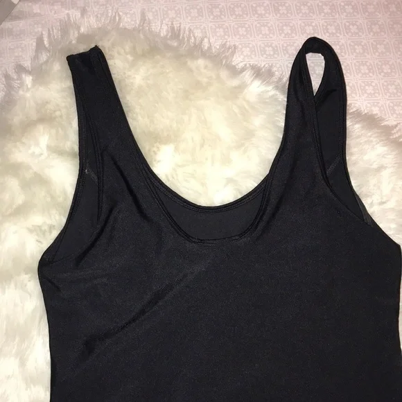 SOLD Last Chance! FOREVER 21 PLUS Slimming Black Bodysuit XL - Picture 7 of 8